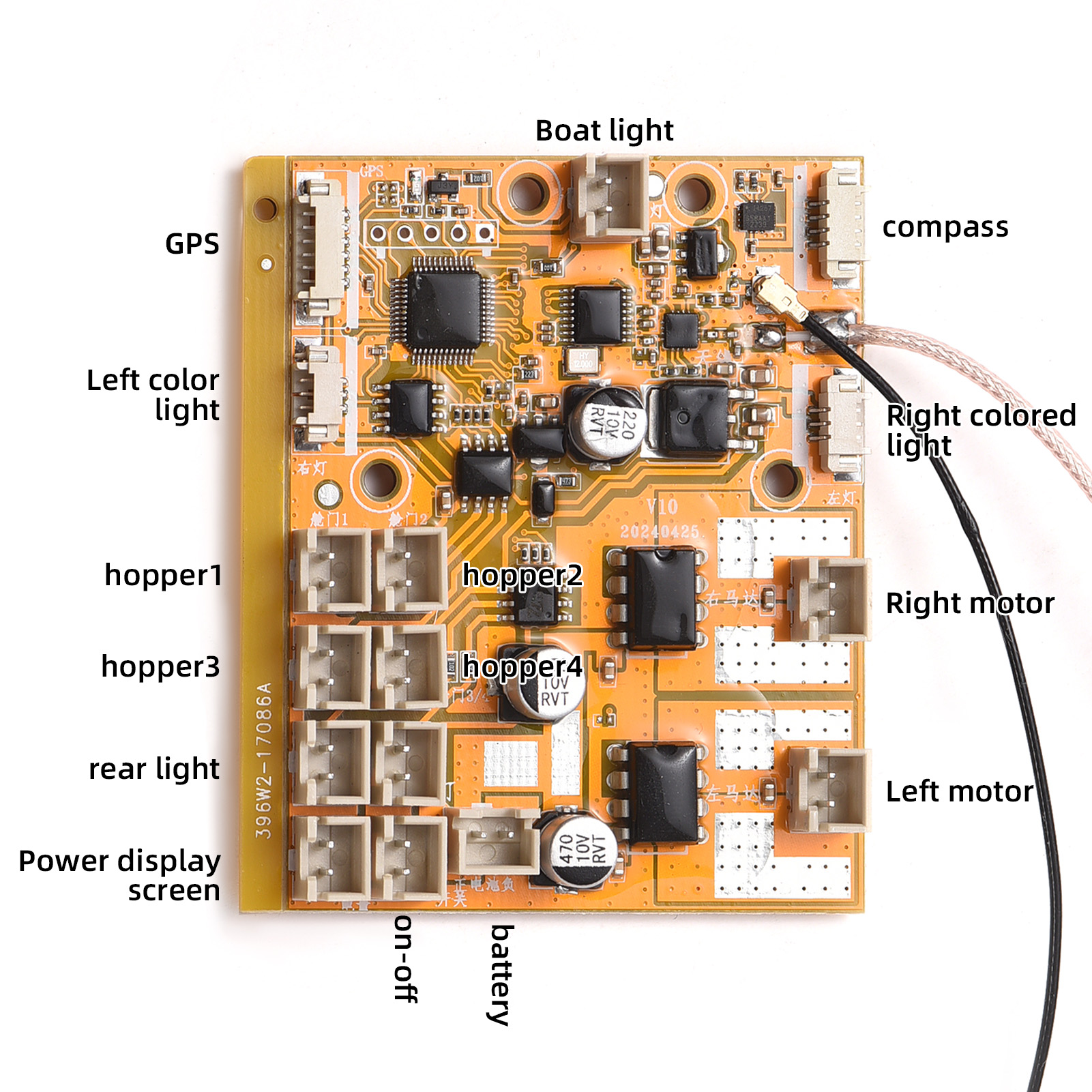 Fishing Boat Main Board for D1 - огляд і ціна Fishing Boat Gps