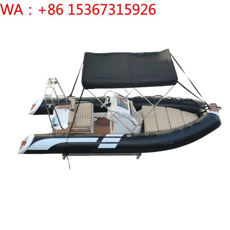 4.8m 16ft RIB480 Inflatable Fi - огляд і ціна Fishing Boat Outboard Motor