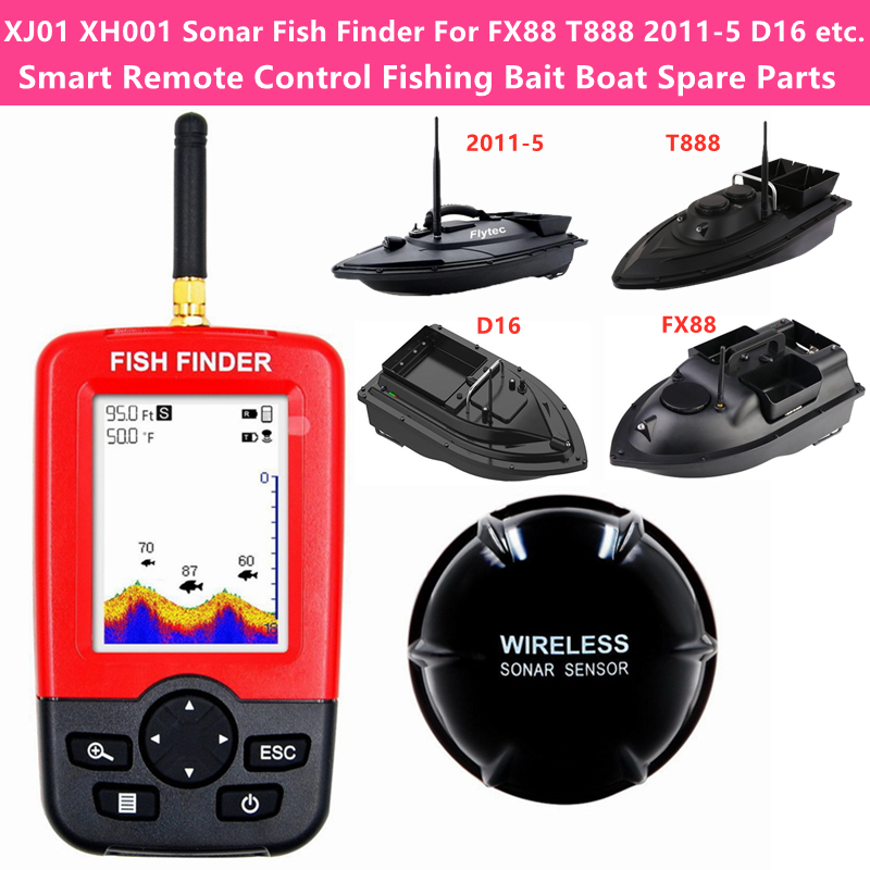 Sonar Sensor LCD Fish Finder 4 - огляд і ціна Fishing Boat Depth Finder