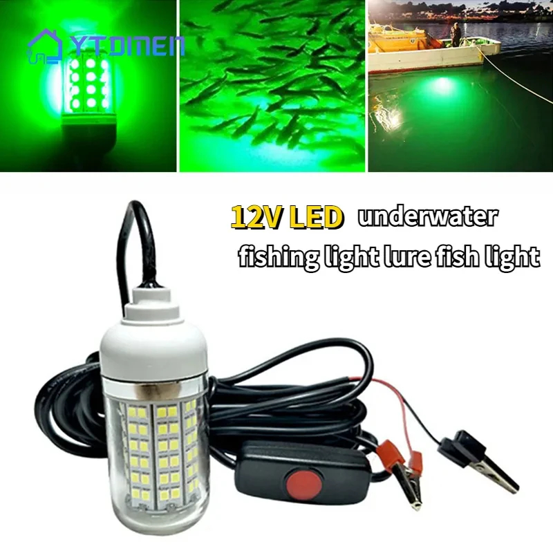 12V Underwater Lamp 15W 108 LE - огляд і ціна Fishing Boat Navigation Light