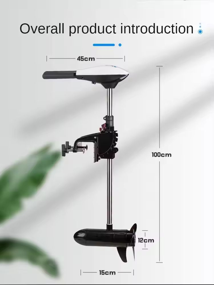 Haibo Electric Thruster Marine - огляд і ціна Fishing Boat Outboard Motor