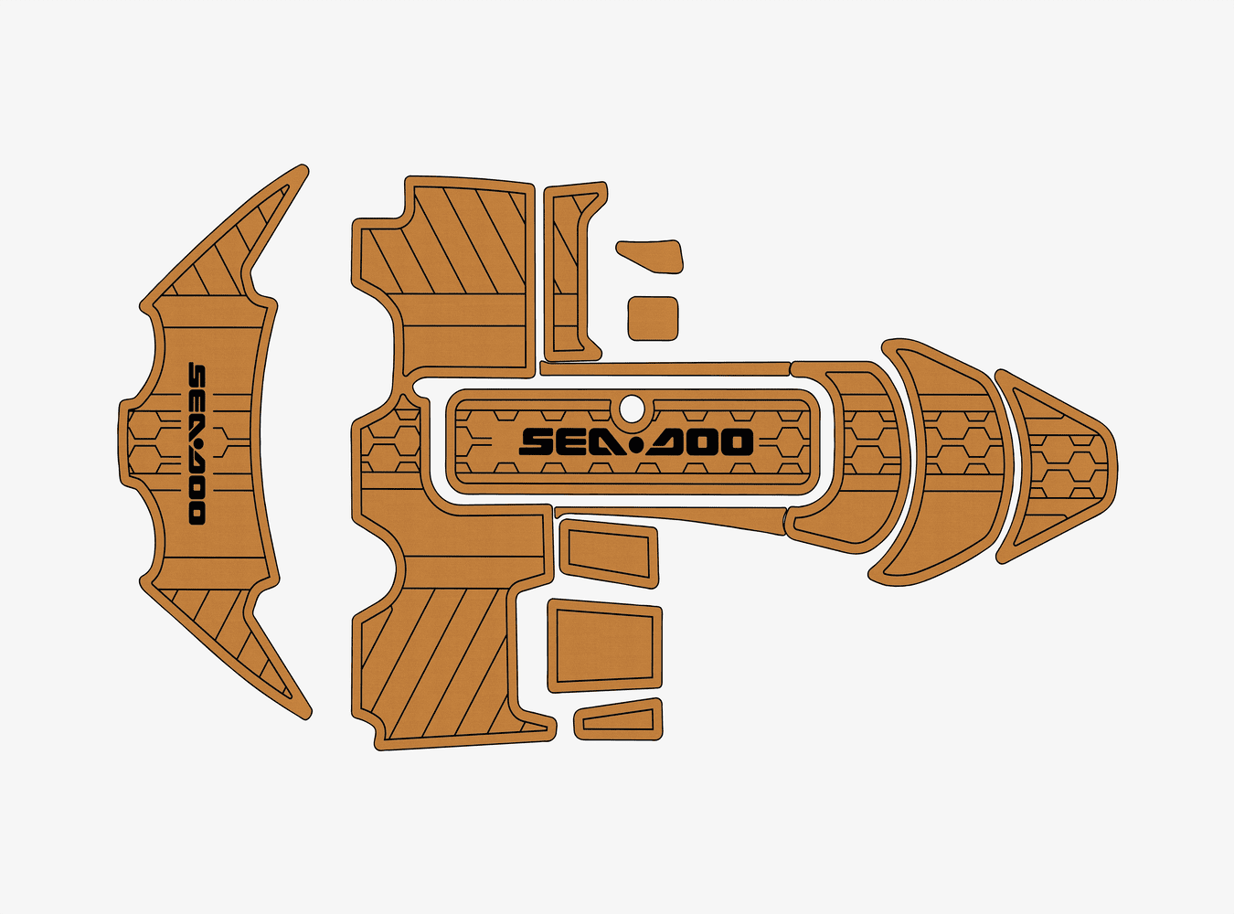2007-2012 Sea Doo 150  Speedst - огляд і ціна Fishing Boat Fiberglass