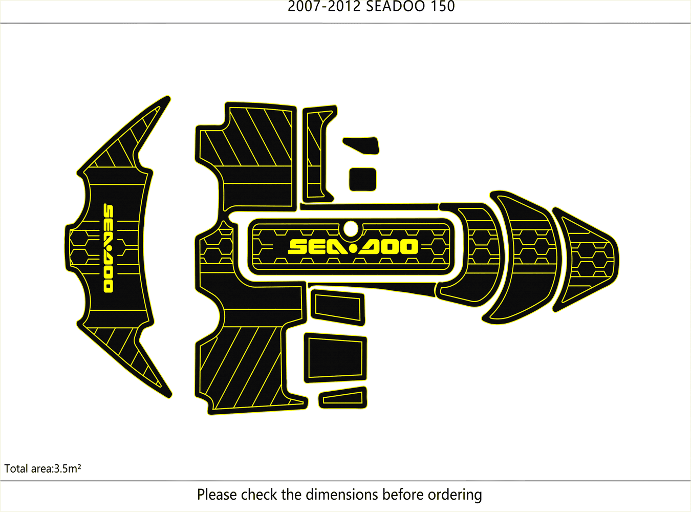 2007-2012 Sea Doo 150  Speedst - огляд і ціна Fishing Boat Fiberglass