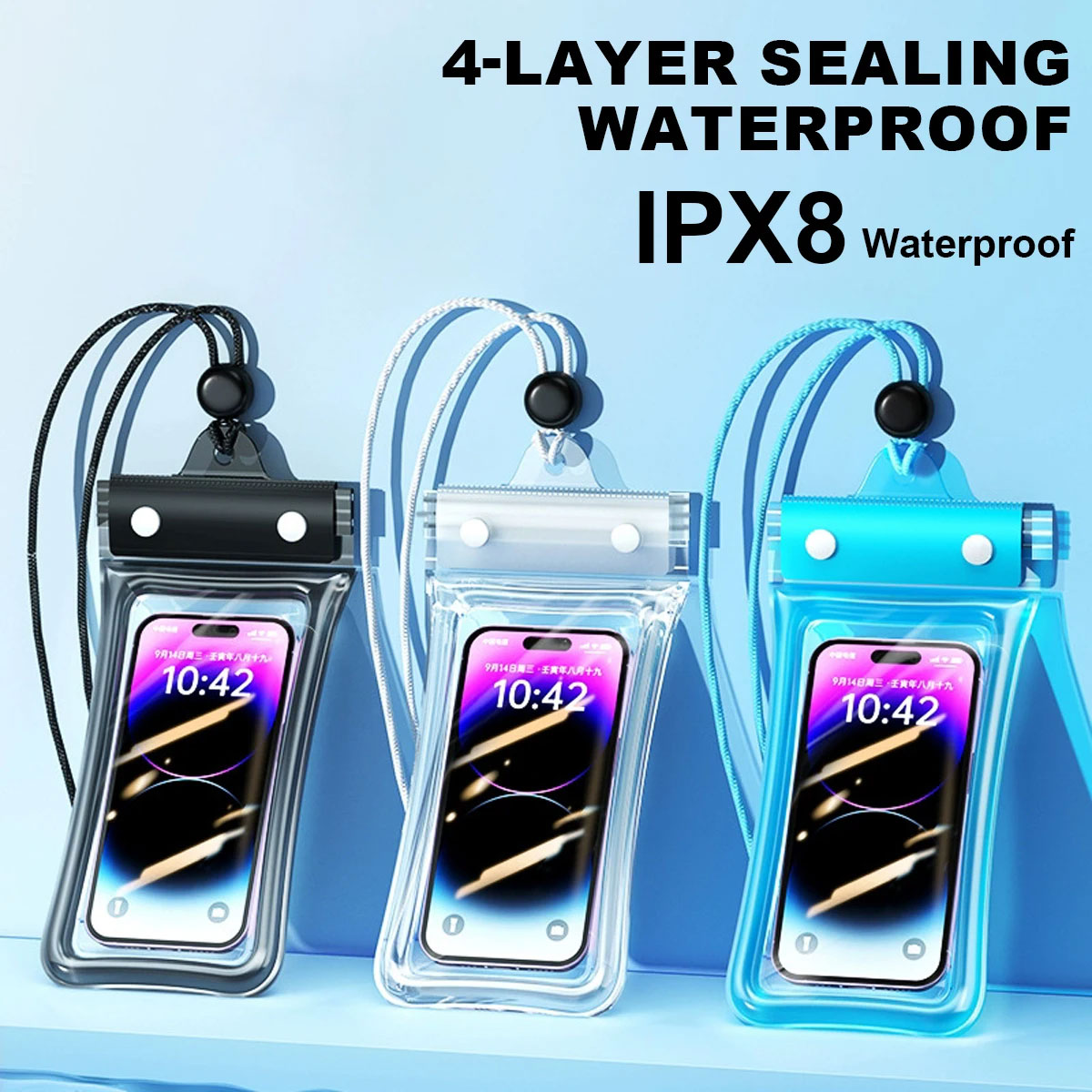 Floating Waterproof Phone Case - огляд і ціна Fishing Boat Cover