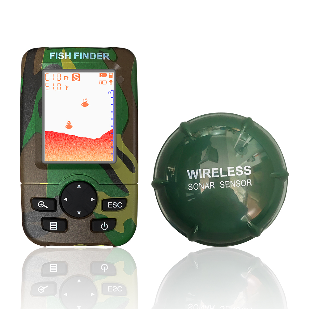 Smart Portable Sonar Fish Find - огляд і ціна Fishing Boat Depth Finder