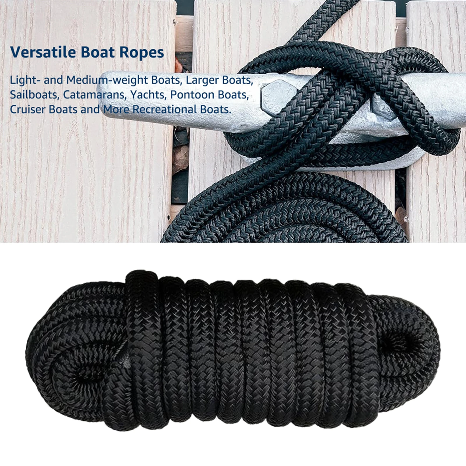Marine Dock Rope Nylon Docking - огляд і ціна Fishing Boat Paddle