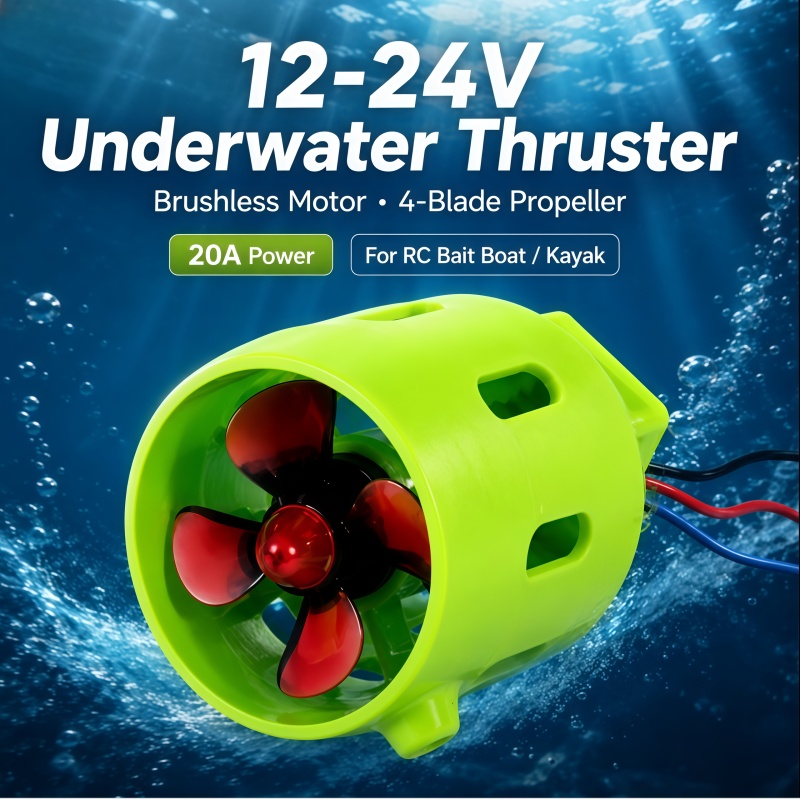 12-24V 20A Brushless Underwate - огляд і ціна Fishing Boat Oar