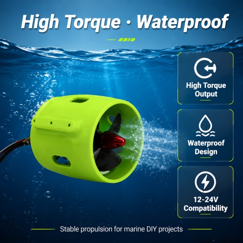 12-24V 20A Brushless Underwate - огляд і ціна Fishing Boat Oar