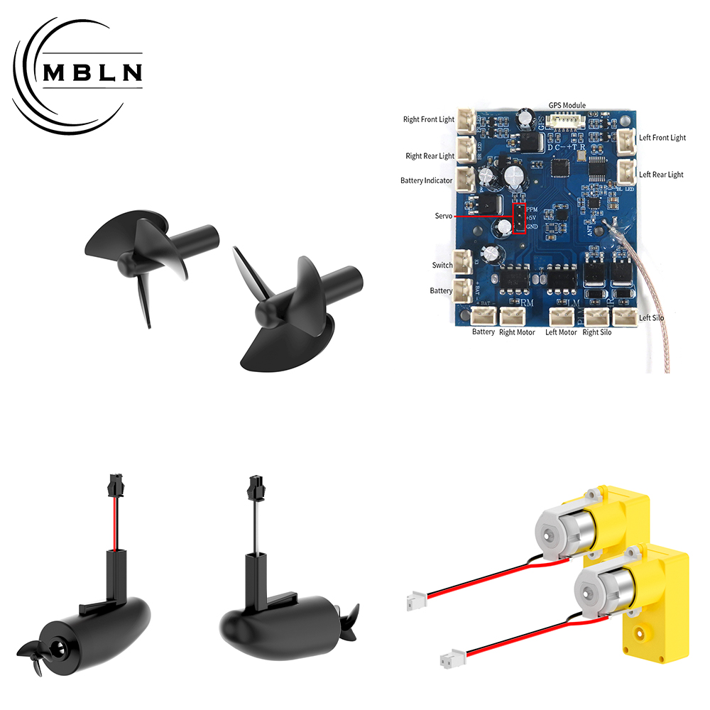 V020 Bait Boat Parts Motor Pro - огляд і ціна Fishing Boat Oar