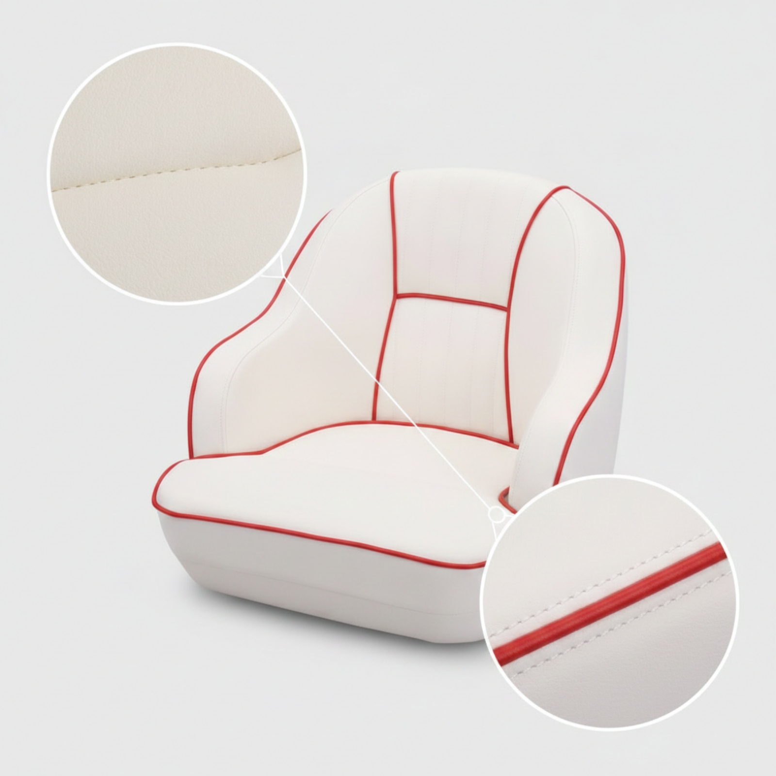 Pilot's Boat Seat Contoured He - огляд і ціна Fishing Boat Seat
