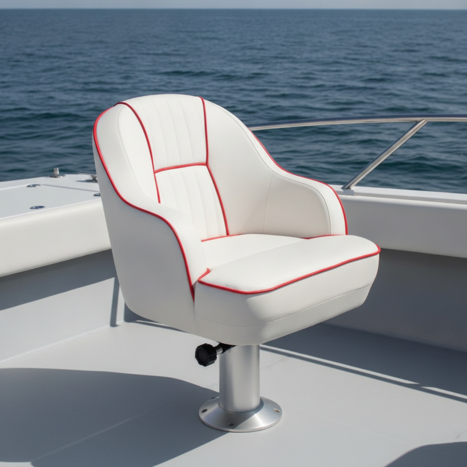 Pilot's Boat Seat Contoured He - огляд і ціна Fishing Boat Seat