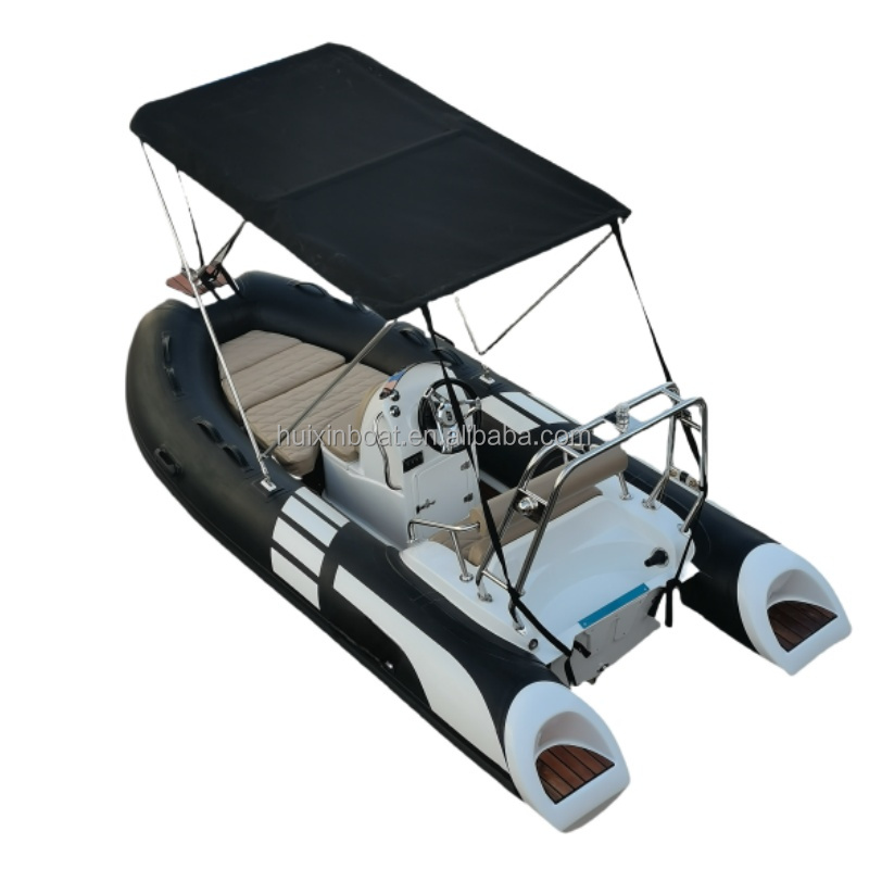 13ft Luxury Deep V RIB390 Spor - огляд і ціна Fishing Boat Outboard Motor