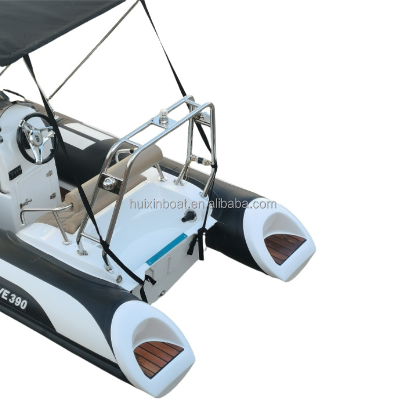 13ft Luxury Deep V RIB390 Spor - огляд і ціна Fishing Boat Outboard Motor